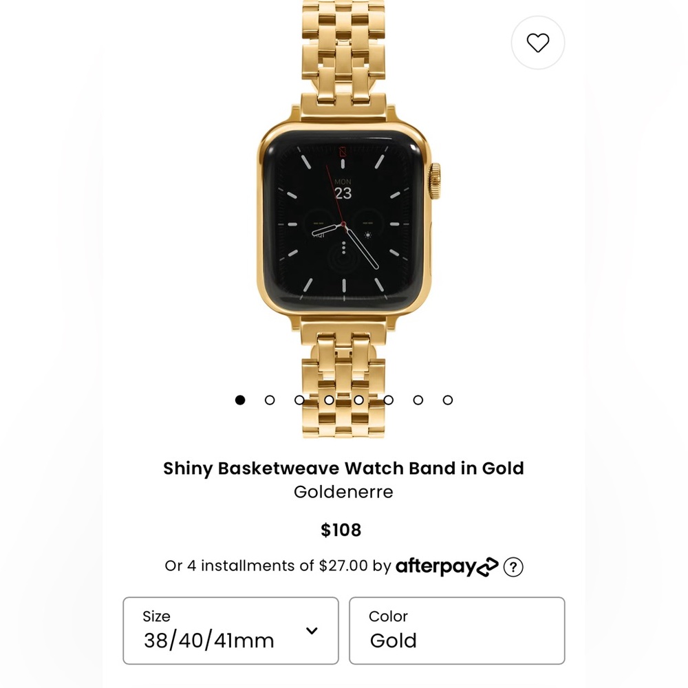 Goldenerre Apple Watch Band 40mm